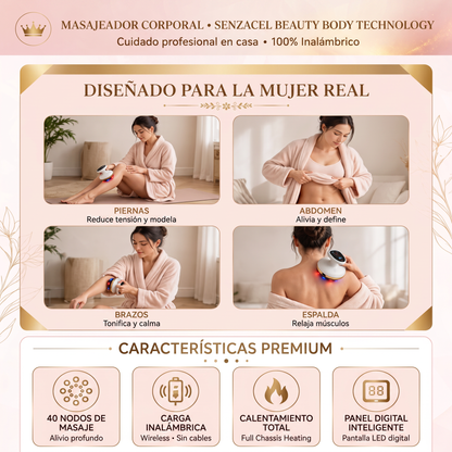 SENZACEL Dispositivo de Cuidado y Drenaje Corporal
